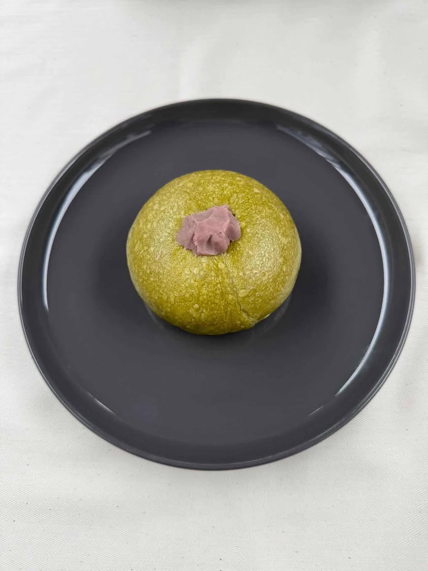 宇治抹茶こしあんベーグル - mocchi bagel